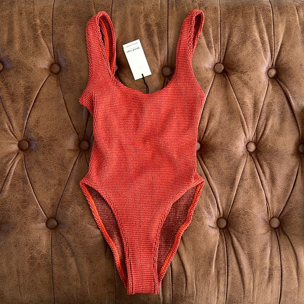 Bond-eye Madison One Piece- Orange Lurex